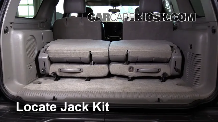 2004 GMC Yukon SLT 5.3L V8 Tires & Wheels Change a Flat Tire